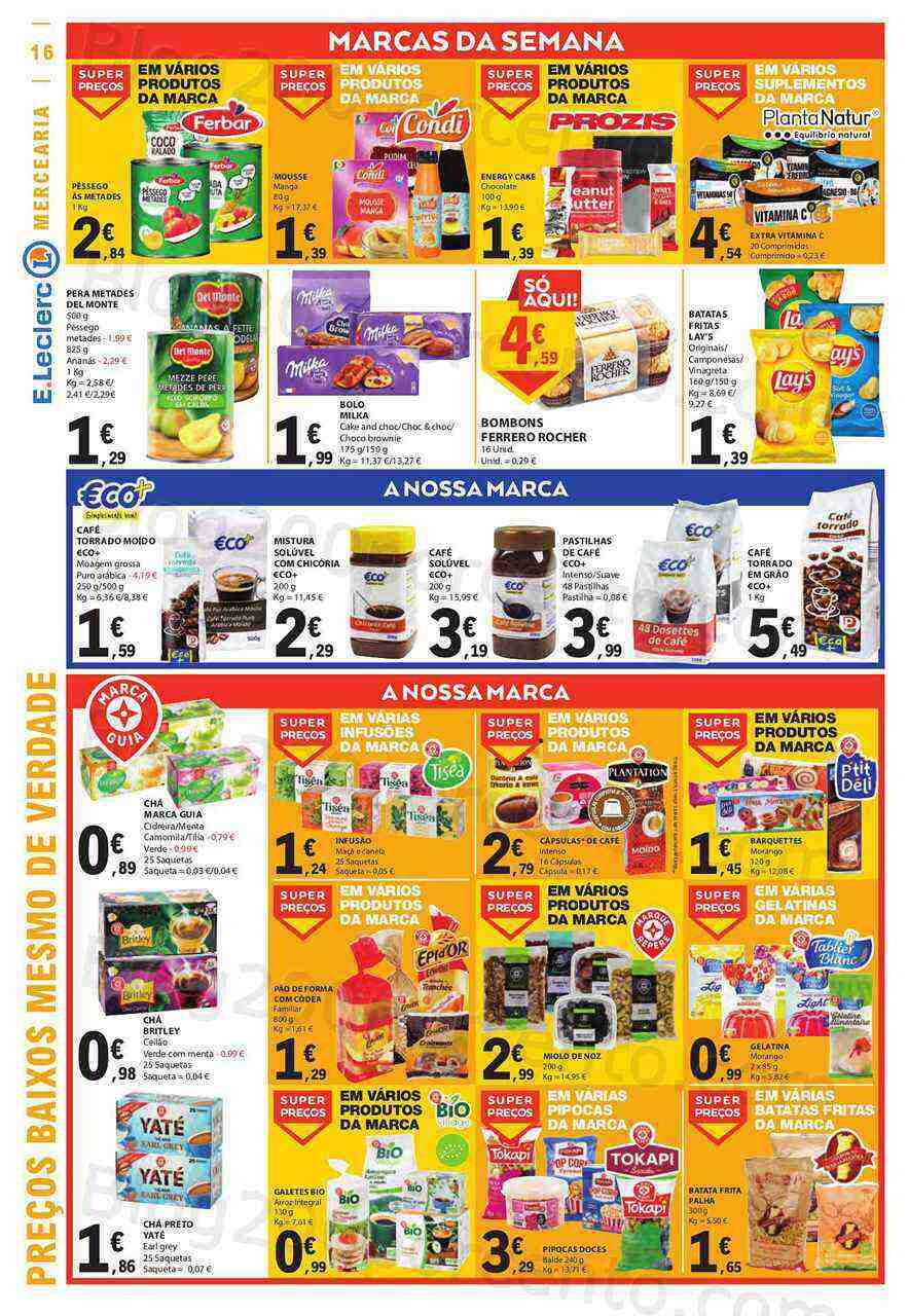 Antevisão Folheto E-LECLERC Promoções de 9 a 15 março