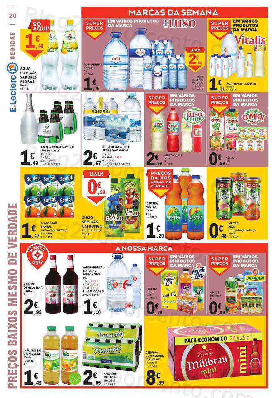 Antevisão Folheto E-LECLERC Promoções de 9 a 15 março