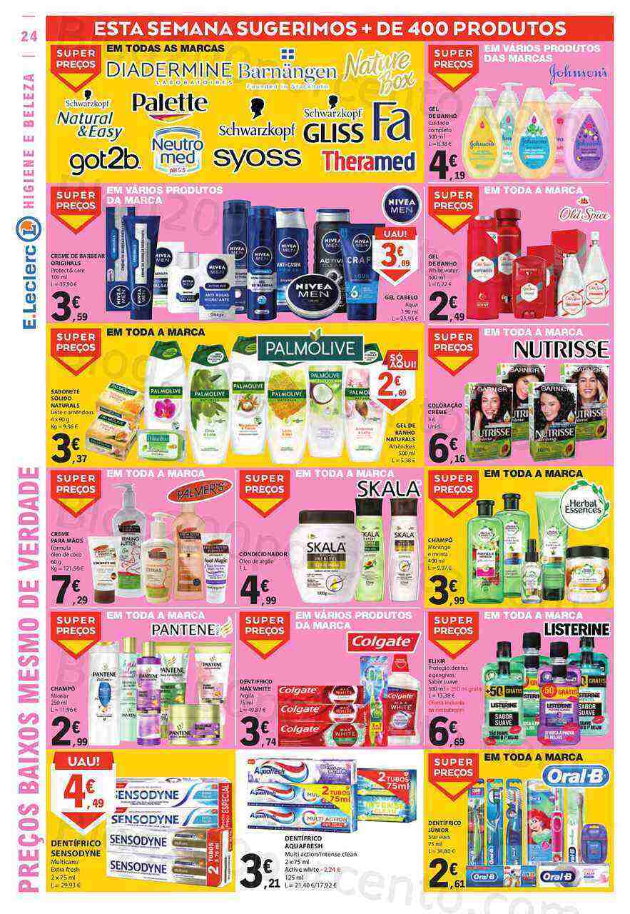 Antevisão Folheto E-LECLERC Promoções de 9 a 15 março