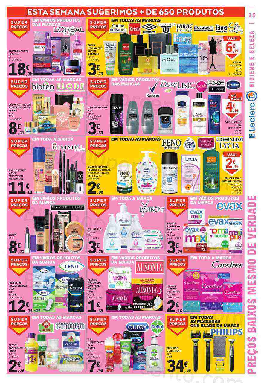 Antevisão Folheto E-LECLERC Promoções de 9 a 15 março