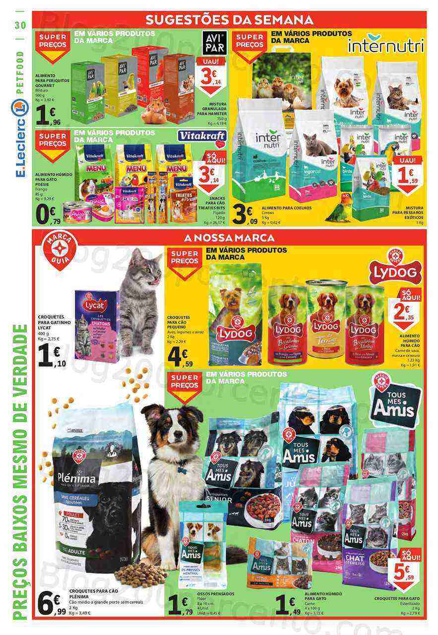 Antevisão Folheto E-LECLERC Promoções de 9 a 15 março