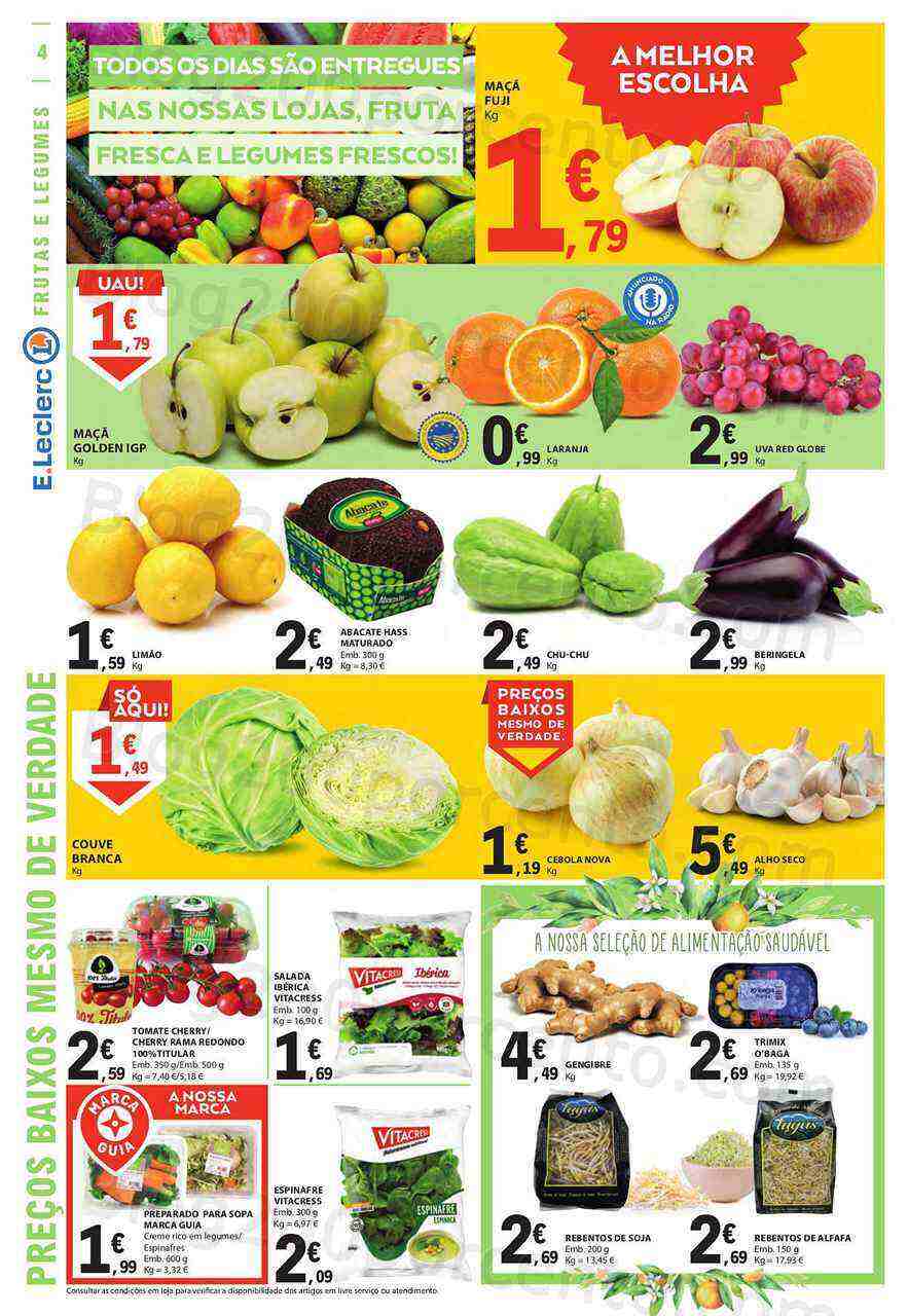 Antevisão Folheto E-LECLERC Promoções de 9 a 15 março