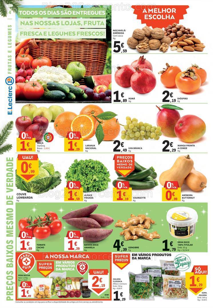 Antevisão Folheto E-LECLERC Promoções de 9 a 15 novembro