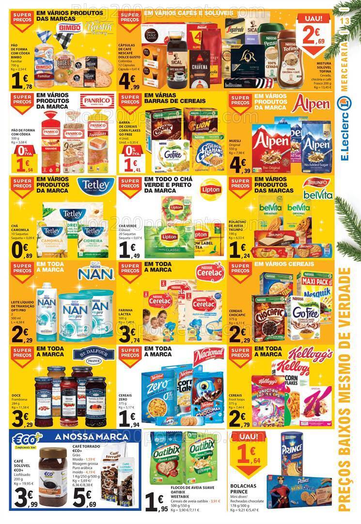 Antevisão Folheto E-LECLERC Promoções de 9 a 15 novembro