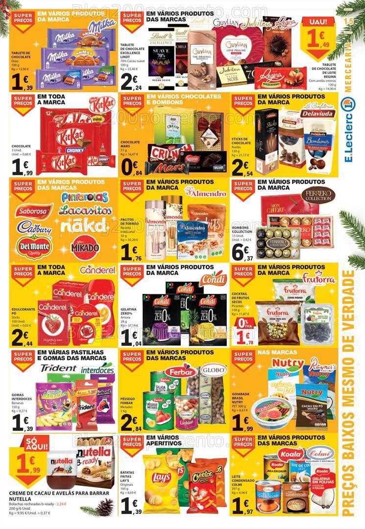 Antevisão Folheto E-LECLERC Promoções de 9 a 15 novembro