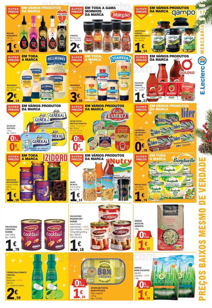 Antevisão Folheto E-LECLERC Promoções de 9 a 15 novembro