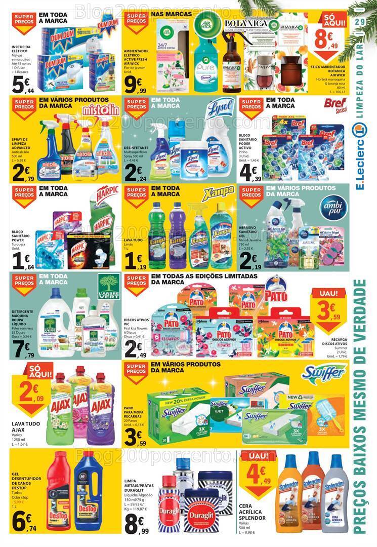 Antevisão Folheto E-LECLERC Promoções de 9 a 15 novembro