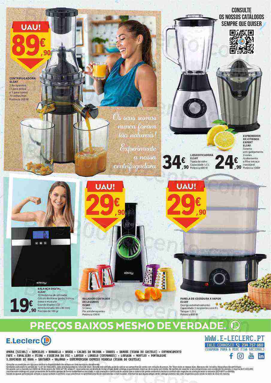 Antevisão Folheto E-LECLERC Especial Alimentação Saudável Promoções de 1 a 31 maio