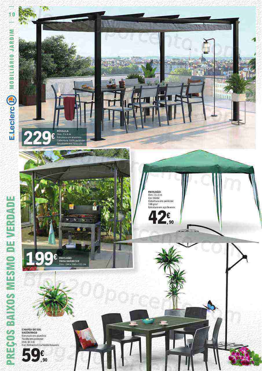 Antevisão Folheto E-LECLERC Especial Ar Livre Promoções de 2 a 28 maio