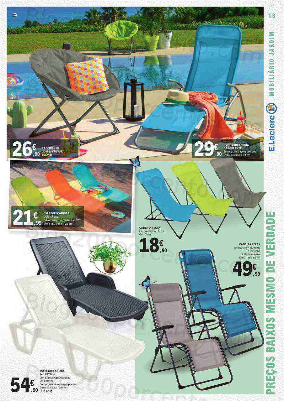 Antevisão Folheto E-LECLERC Especial Ar Livre Promoções de 2 a 28 maio