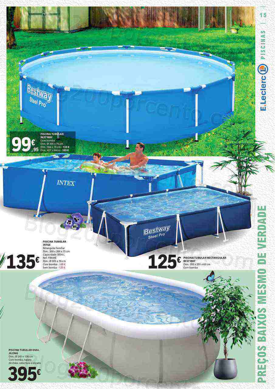 Antevisão Folheto E-LECLERC Especial Ar Livre Promoções de 2 a 28 maio