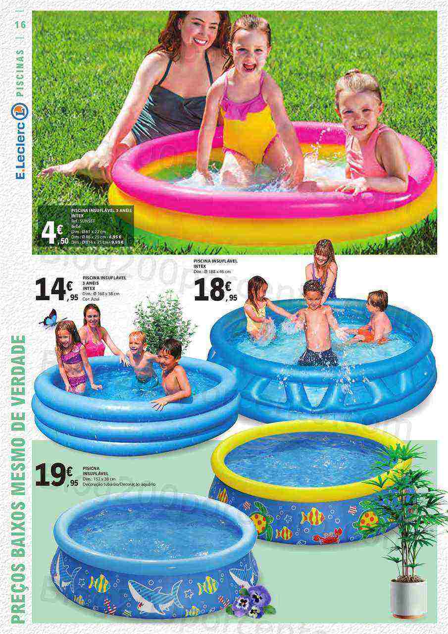 Antevisão Folheto E-LECLERC Especial Ar Livre Promoções de 2 a 28 maio