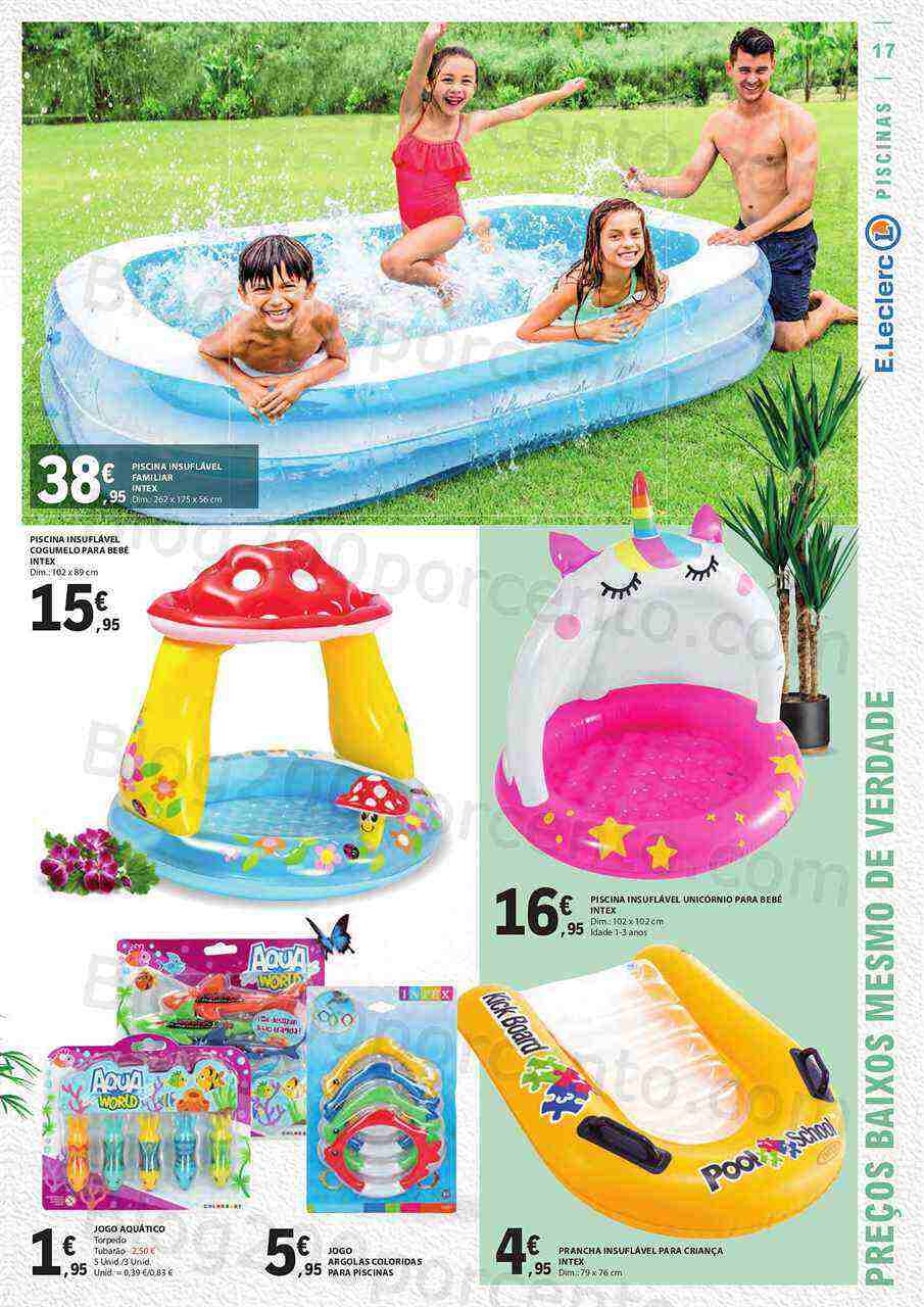 Antevisão Folheto E-LECLERC Especial Ar Livre Promoções de 2 a 28 maio