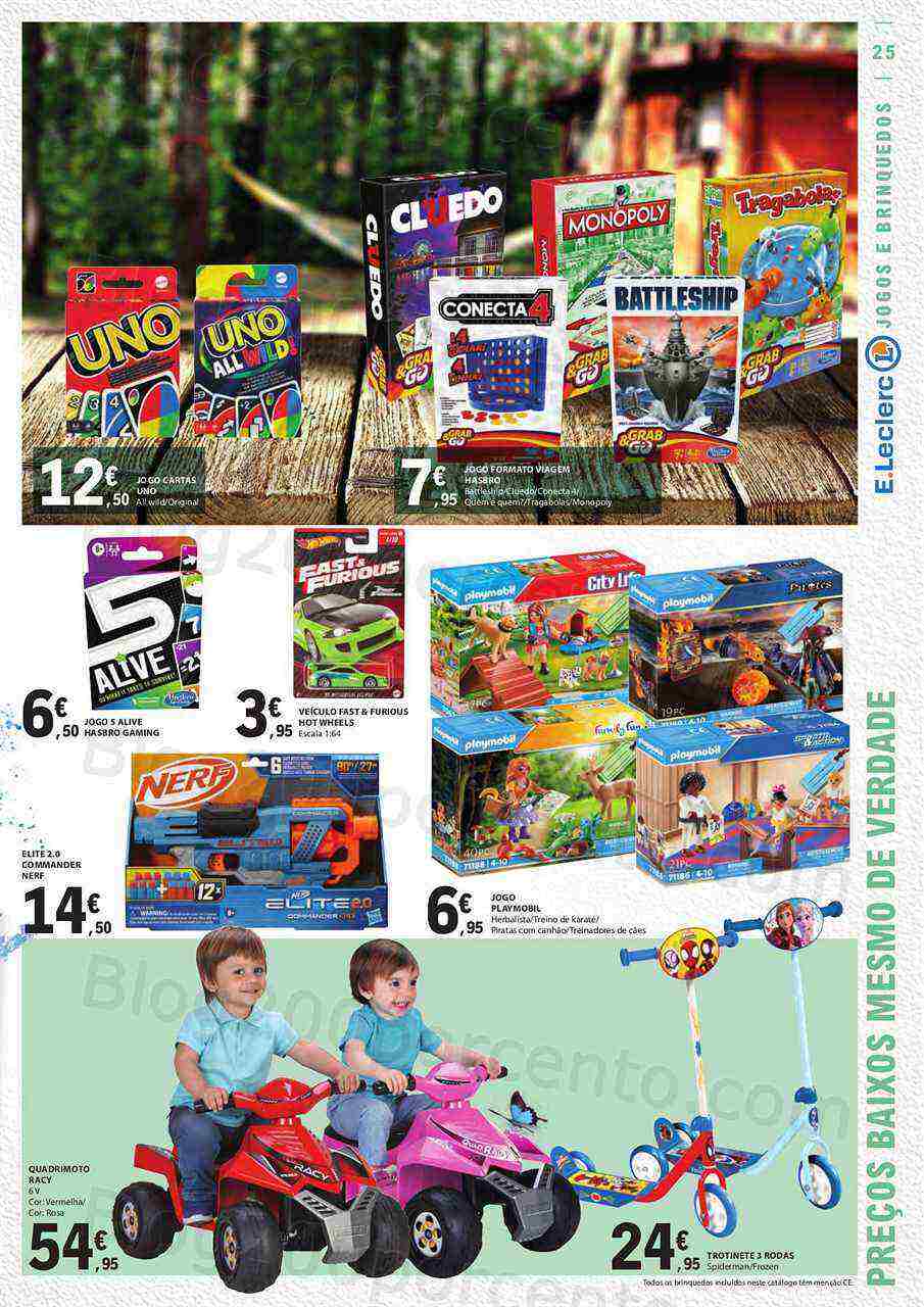 Antevisão Folheto E-LECLERC Especial Ar Livre Promoções de 2 a 28 maio