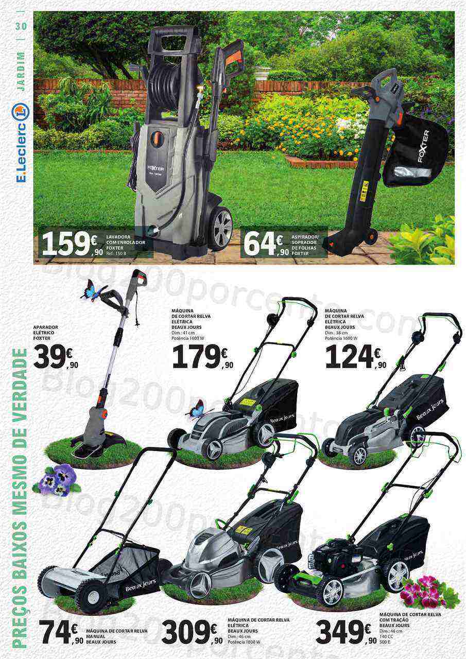 Antevisão Folheto E-LECLERC Especial Ar Livre Promoções de 2 a 28 maio