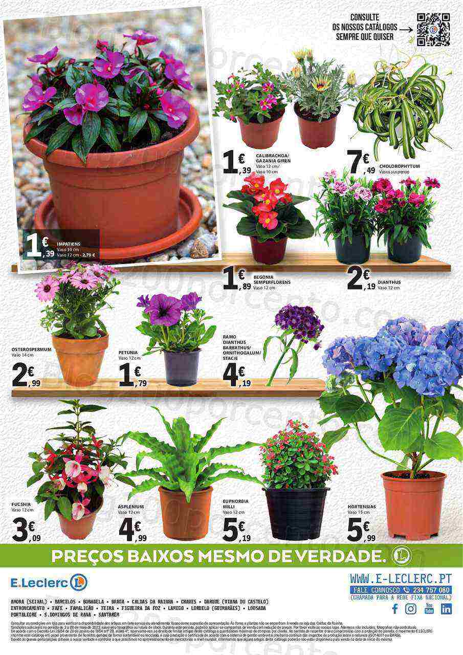 Antevisão Folheto E-LECLERC Especial Ar Livre Promoções de 2 a 28 maio