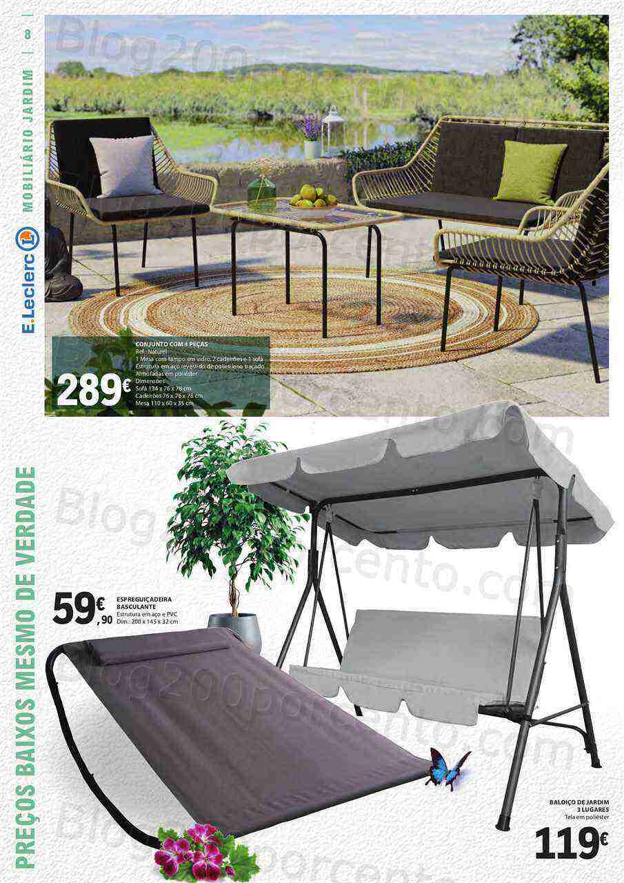 Antevisão Folheto E-LECLERC Especial Ar Livre Promoções de 2 a 28 maio