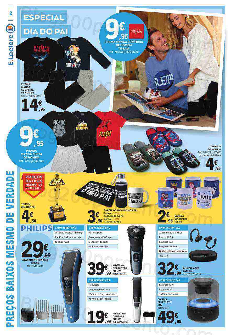 Antevisão Folheto E-LECLERC Promoções de 16 a 29 março