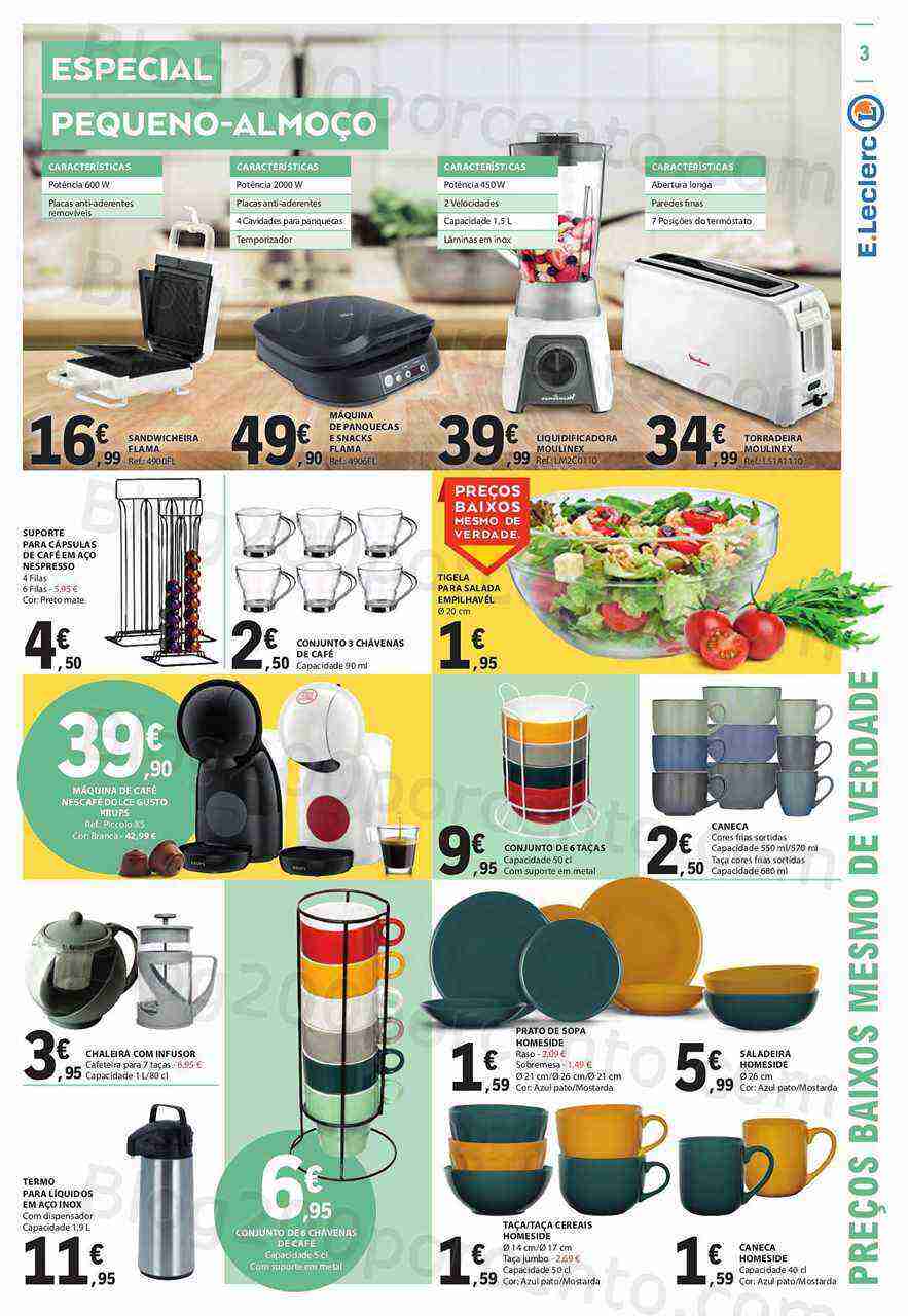 Antevisão Folheto E-LECLERC Promoções de 16 a 29 março
