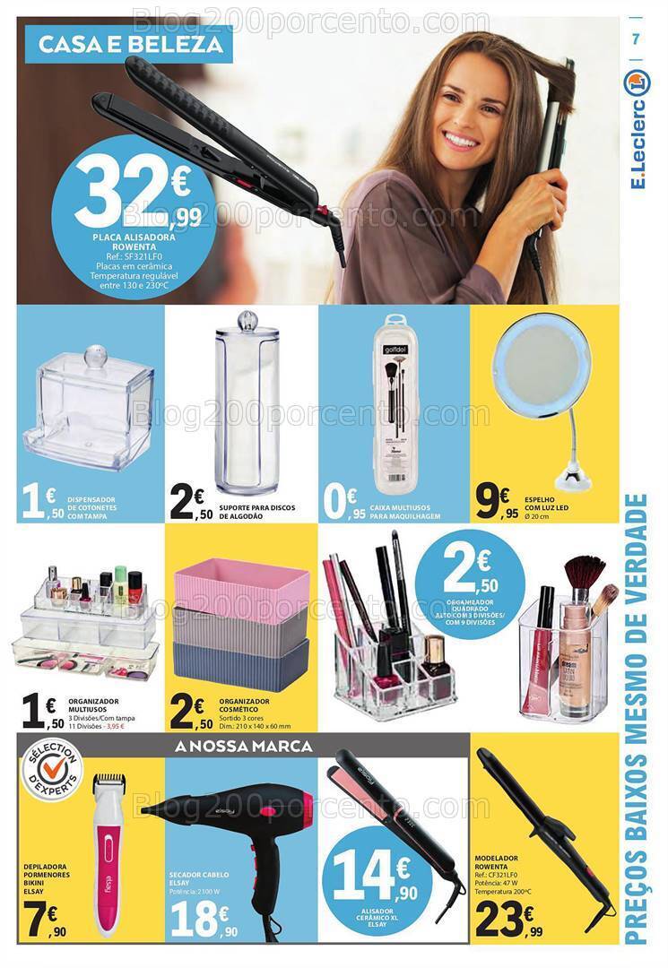 Antevisão Folheto E-LECLERC Bazar Promoções de 28 setembro a 11 outubro