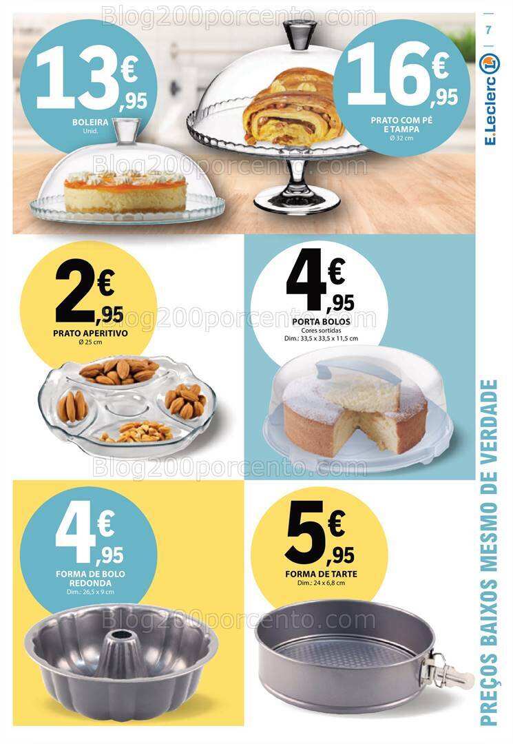 Antevisão Folheto E-LECLERC Bazar Promoções de 9 a 22 novembro