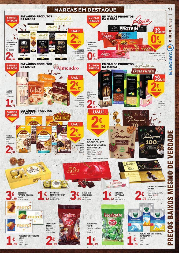Antevisão Folheto E-LECLERC Especial Bebidas Quentes e Pequeno Almoço Promoções de 3 a 15 outubro