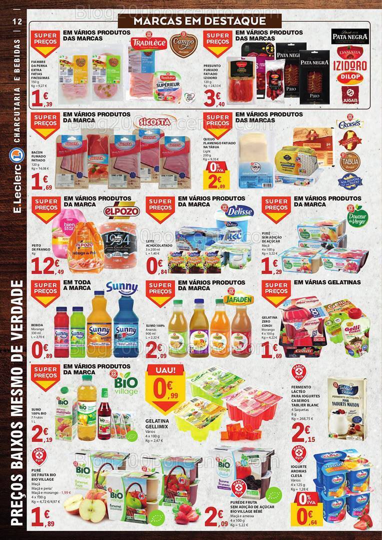 Antevisão Folheto E-LECLERC Especial Bebidas Quentes e Pequeno Almoço Promoções de 3 a 15 outubro