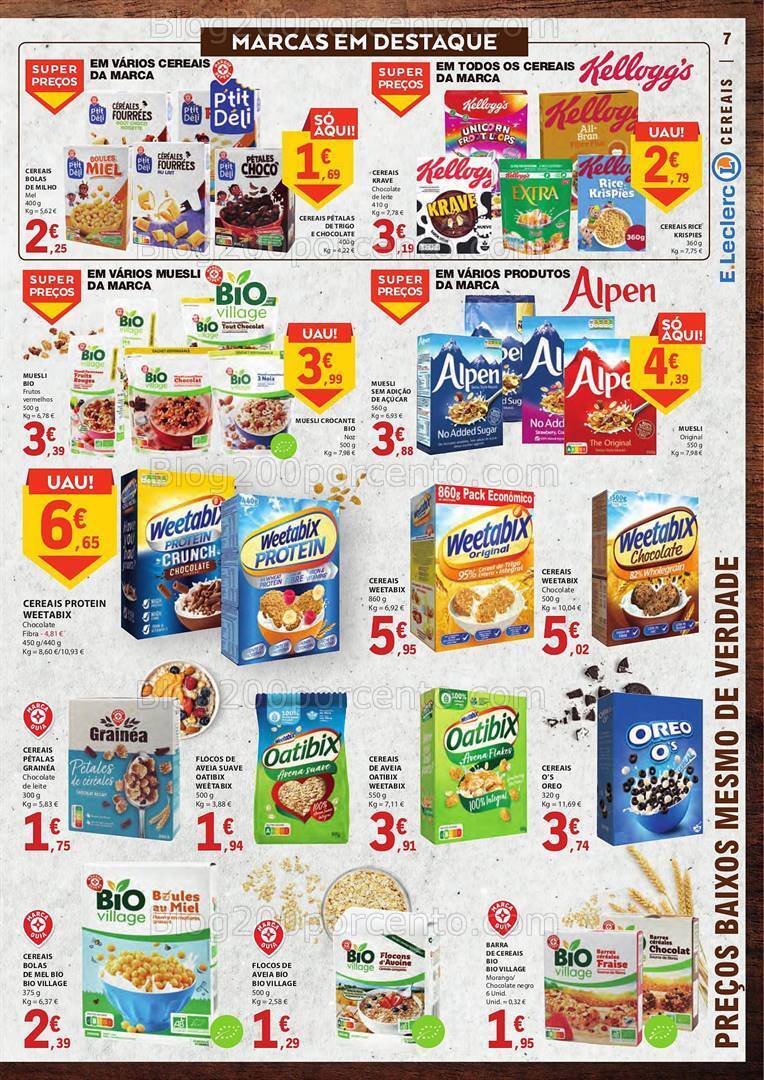 Antevisão Folheto E-LECLERC Especial Bebidas Quentes e Pequeno Almoço Promoções de 3 a 15 outubro