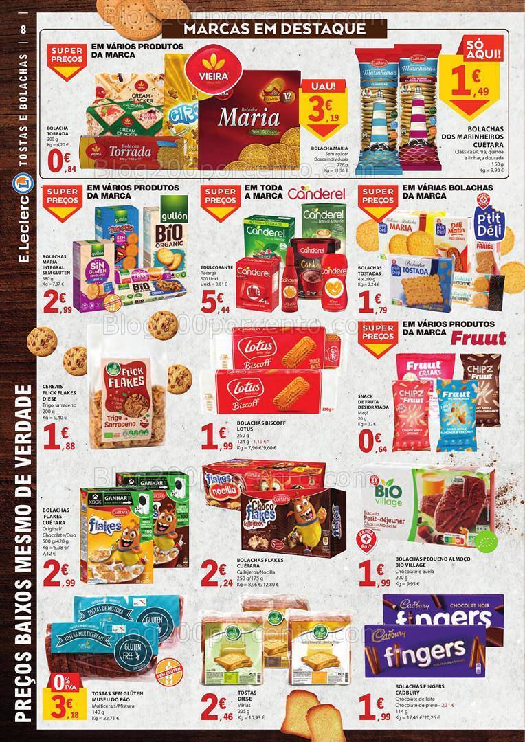 Antevisão Folheto E-LECLERC Especial Bebidas Quentes e Pequeno Almoço Promoções de 3 a 15 outubro