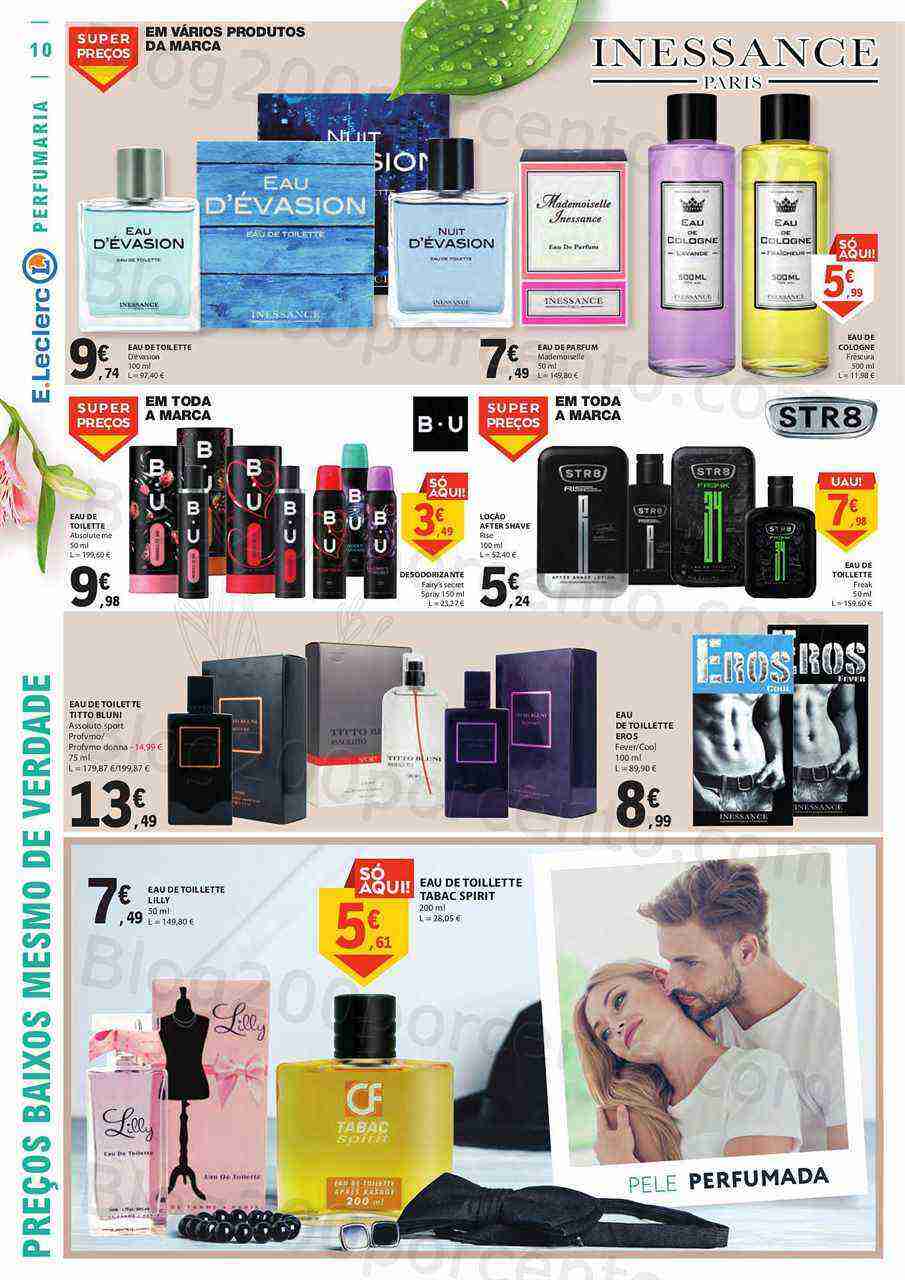 Antevisão Folheto E-LECLERC Especial Beleza Promoções de 18 a 30 abril