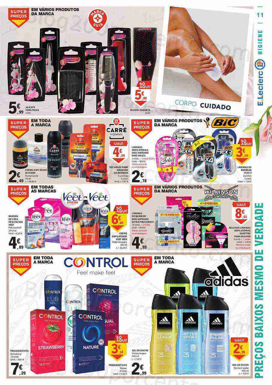 Antevisão Folheto E-LECLERC Especial Beleza Promoções de 18 a 30 abril