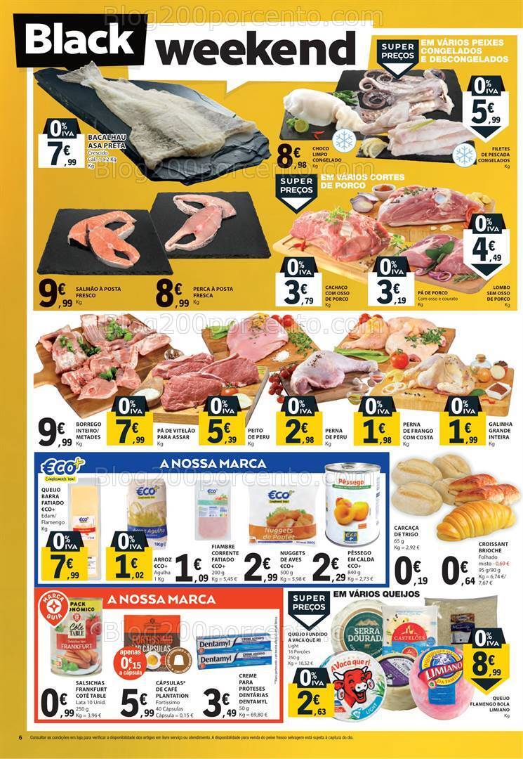 Antevisão Folheto E-LECLERC Black Weekend Promoções de 24 a 26 novembro