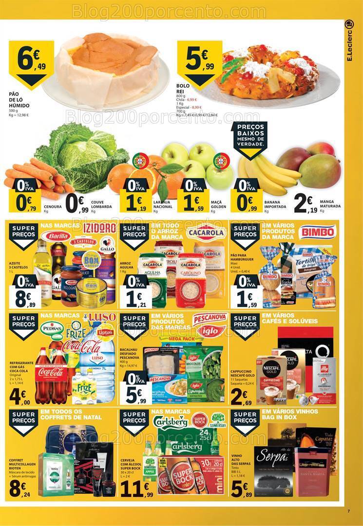 Antevisão Folheto E-LECLERC Black Weekend Promoções de 24 a 26 novembro