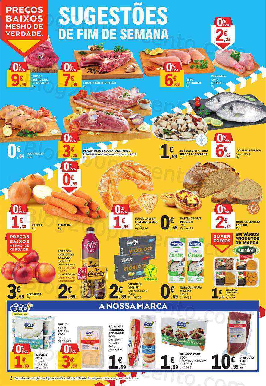 Antevisão Folheto E-LECLERC Promoções Fim de Semana - 2 a 4 junho