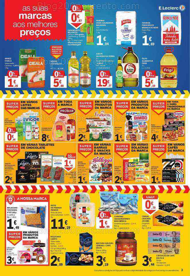 Antevisão Folheto E-LECLERC Promoções Fim de Semana - 30 junho a 2 julho