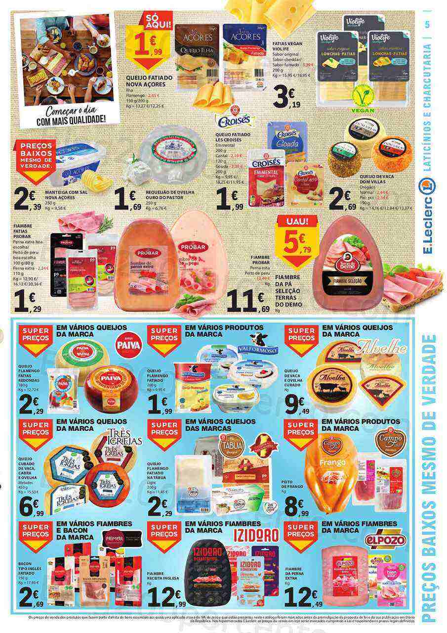Antevisão Folheto E-LECLERC Especial Pequeno Almoço Promoções de 18 a 30 abril