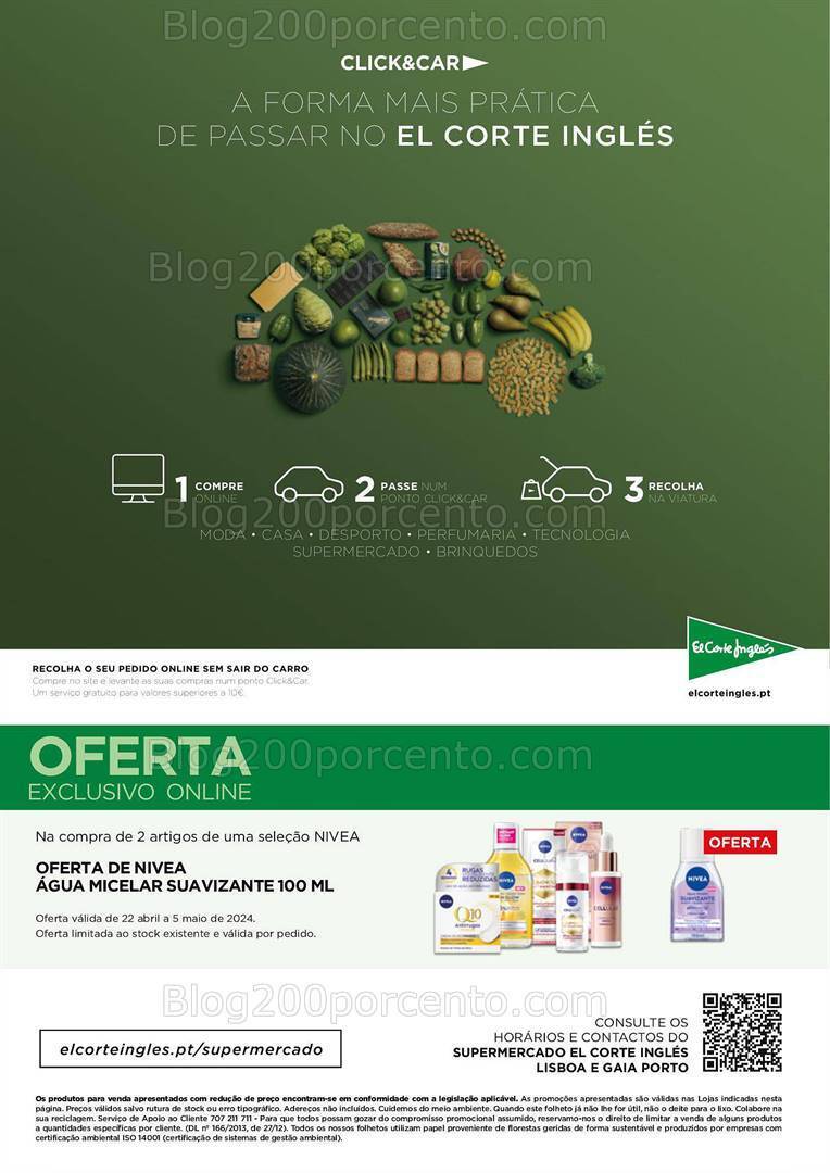 Antevisão Folheto EL CORTE INGLÉS Promoções até 5 maio