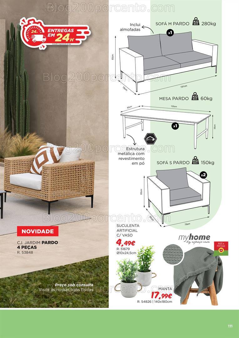 Antevisão Folheto ESPAÇO CASA Promoções Primavera - Verão 2024