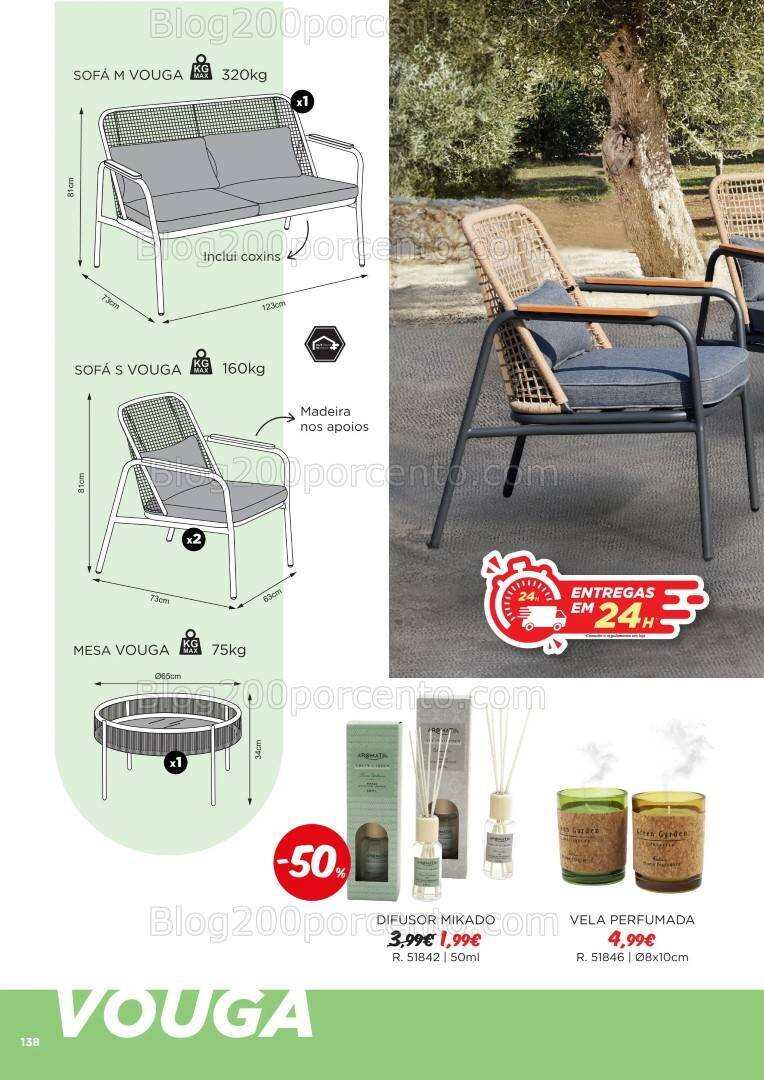 Antevisão Folheto ESPAÇO CASA Promoções Primavera - Verão 2024