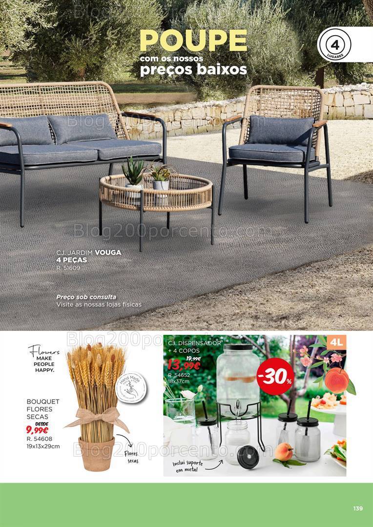 Antevisão Folheto ESPAÇO CASA Promoções Primavera - Verão 2024