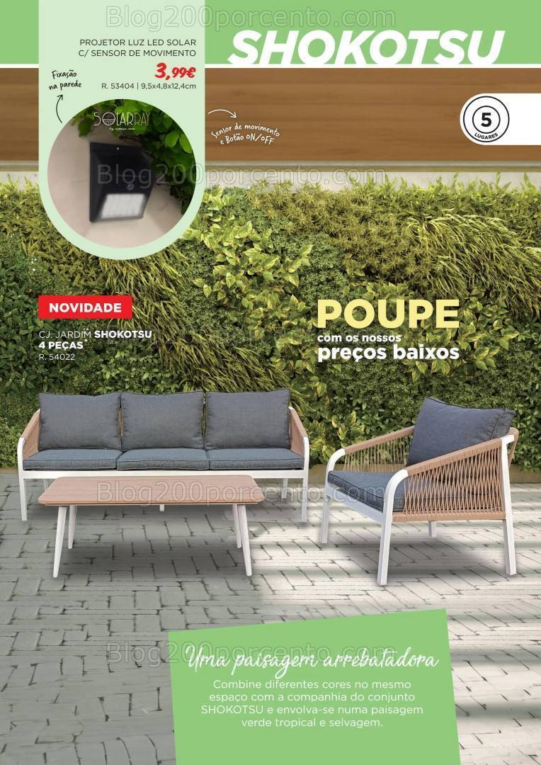 Antevisão Folheto ESPAÇO CASA Promoções Primavera - Verão 2024