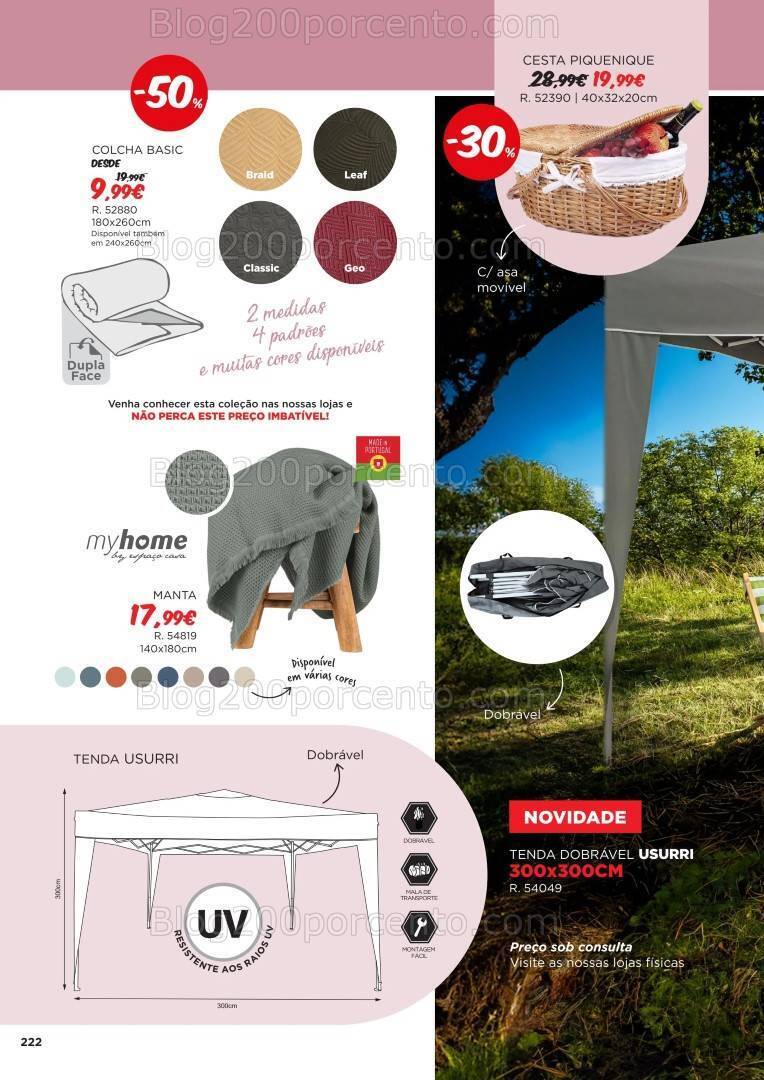 Antevisão Folheto ESPAÇO CASA Promoções Primavera - Verão 2024