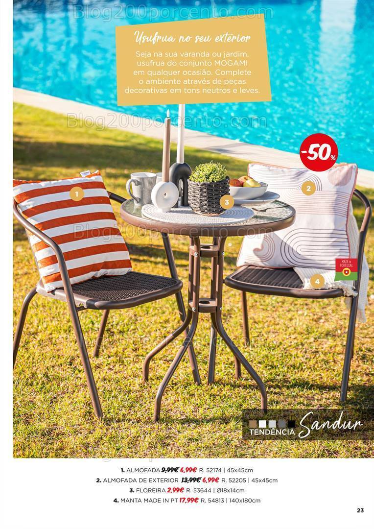 Antevisão Folheto ESPAÇO CASA Promoções Primavera - Verão 2024