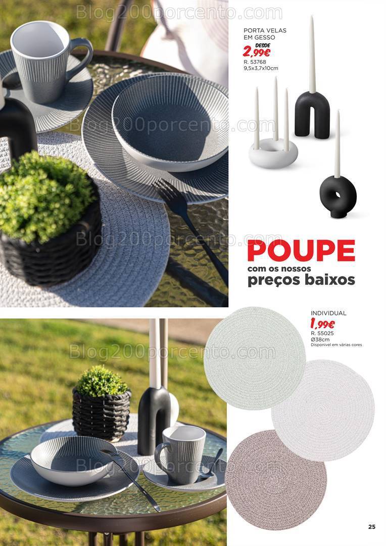 Antevisão Folheto ESPAÇO CASA Promoções Primavera - Verão 2024