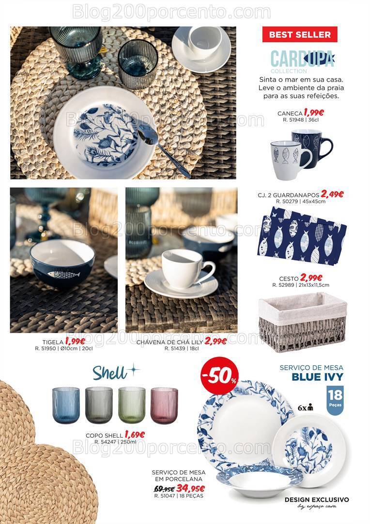 Antevisão Folheto ESPAÇO CASA Promoções Primavera - Verão 2024