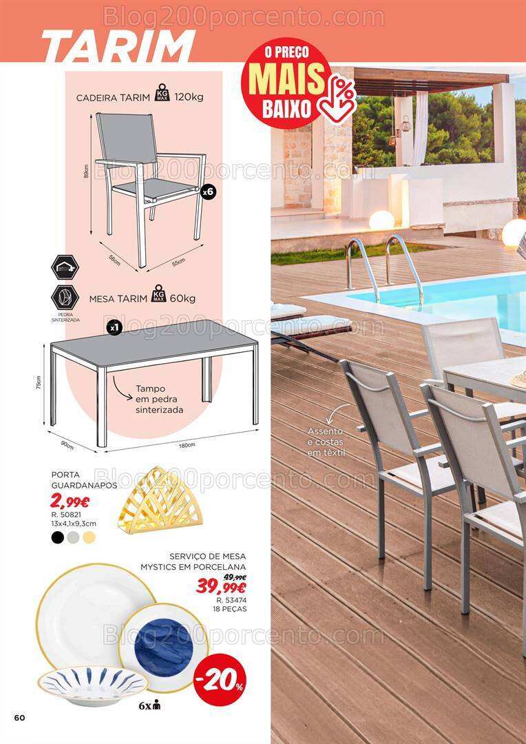 Antevisão Folheto ESPAÇO CASA Promoções Primavera - Verão 2024