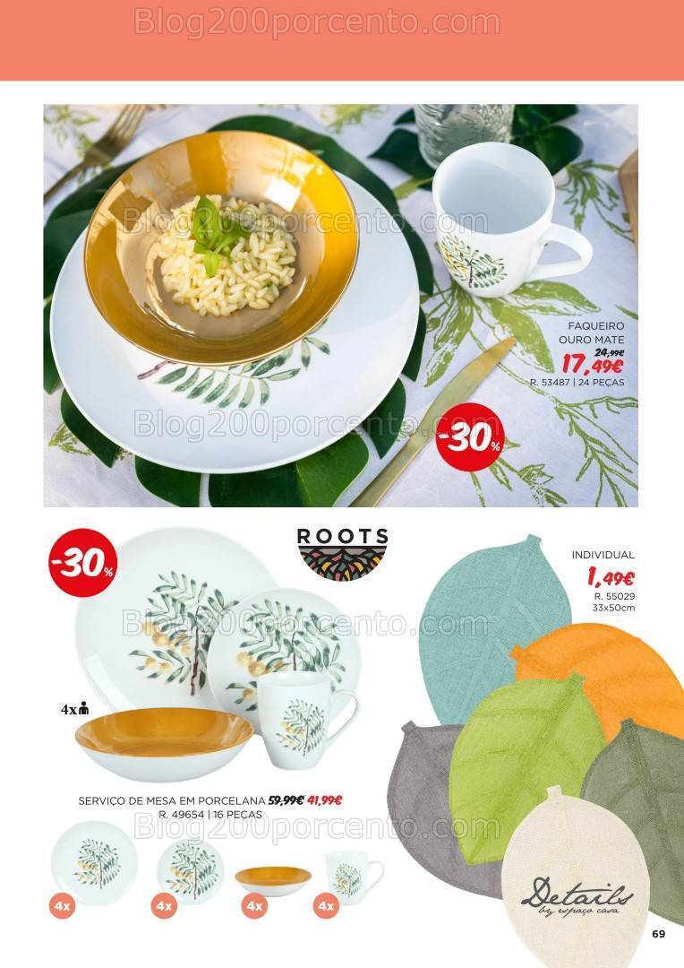 Antevisão Folheto ESPAÇO CASA Promoções Primavera - Verão 2024