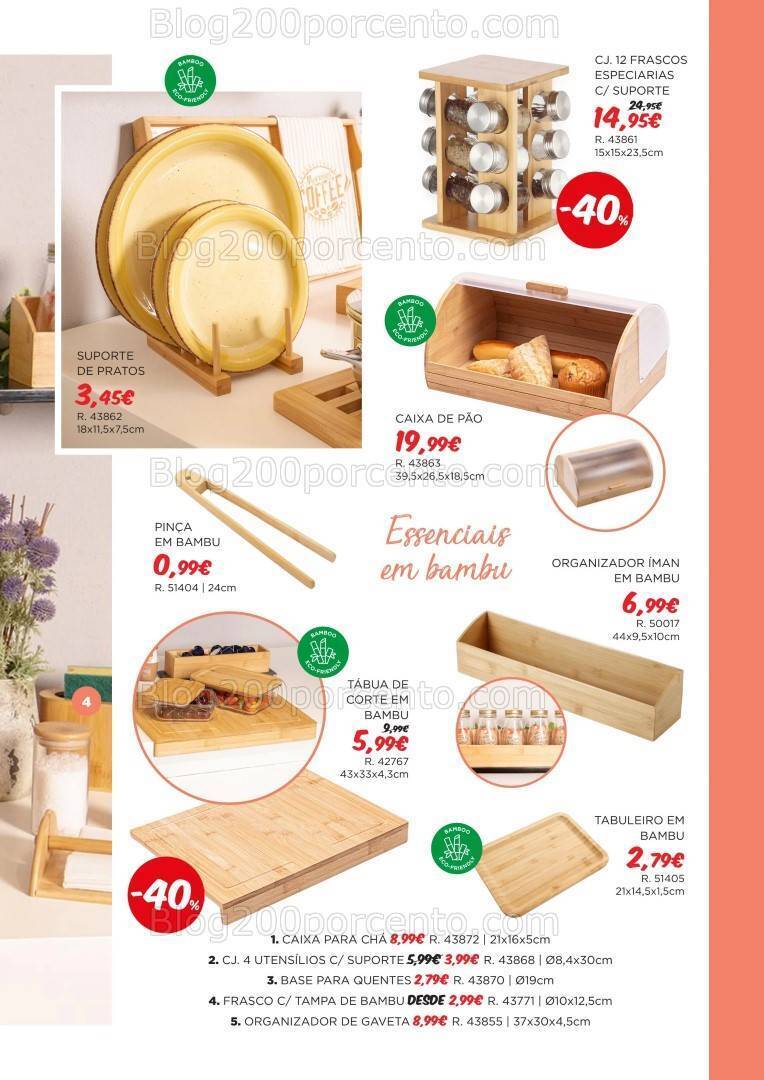 Antevisão Folheto ESPAÇO CASA Promoções Primavera - Verão 2024