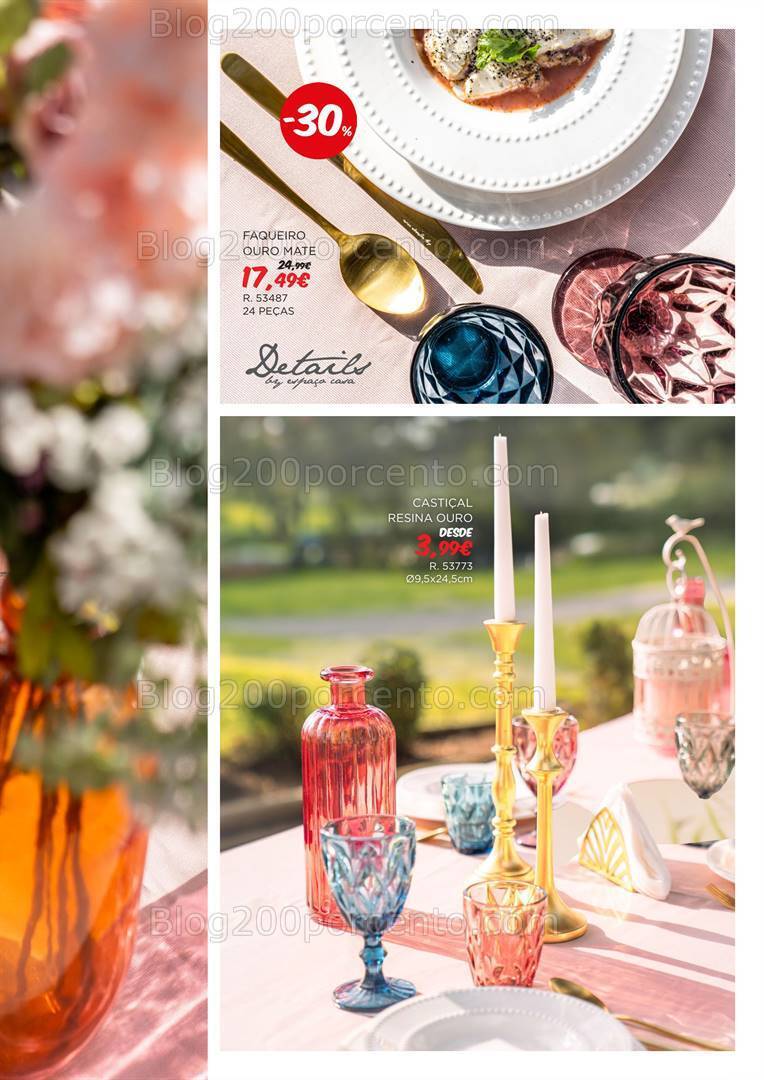 Antevisão Folheto ESPAÇO CASA Promoções Primavera - Verão 2024