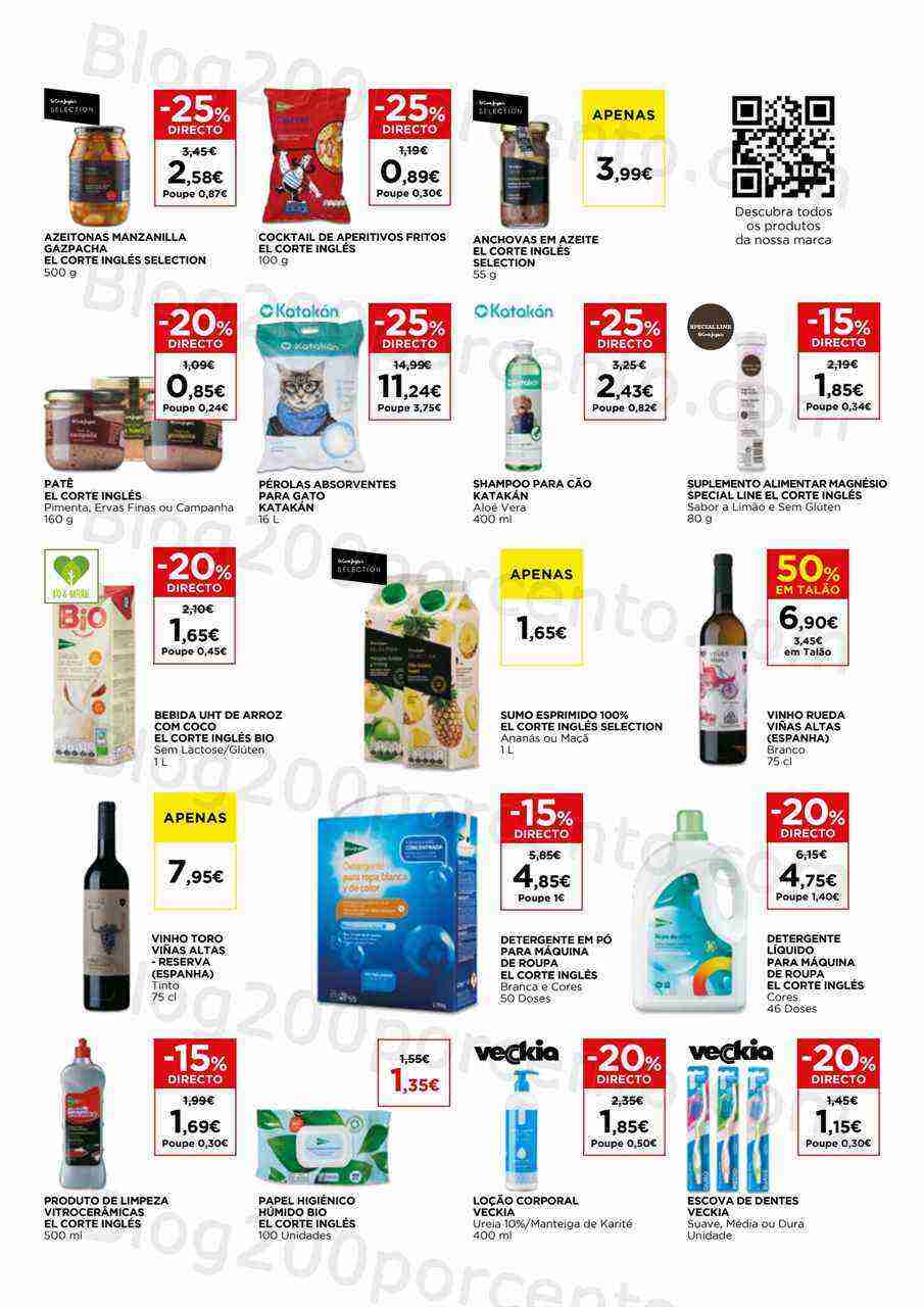 Antevisão Folheto EL CORTE INGLÉS Promoções de 3 a 16 março